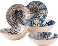 Salatschüssel-Set, Iberico Blue 5 x Schüssel