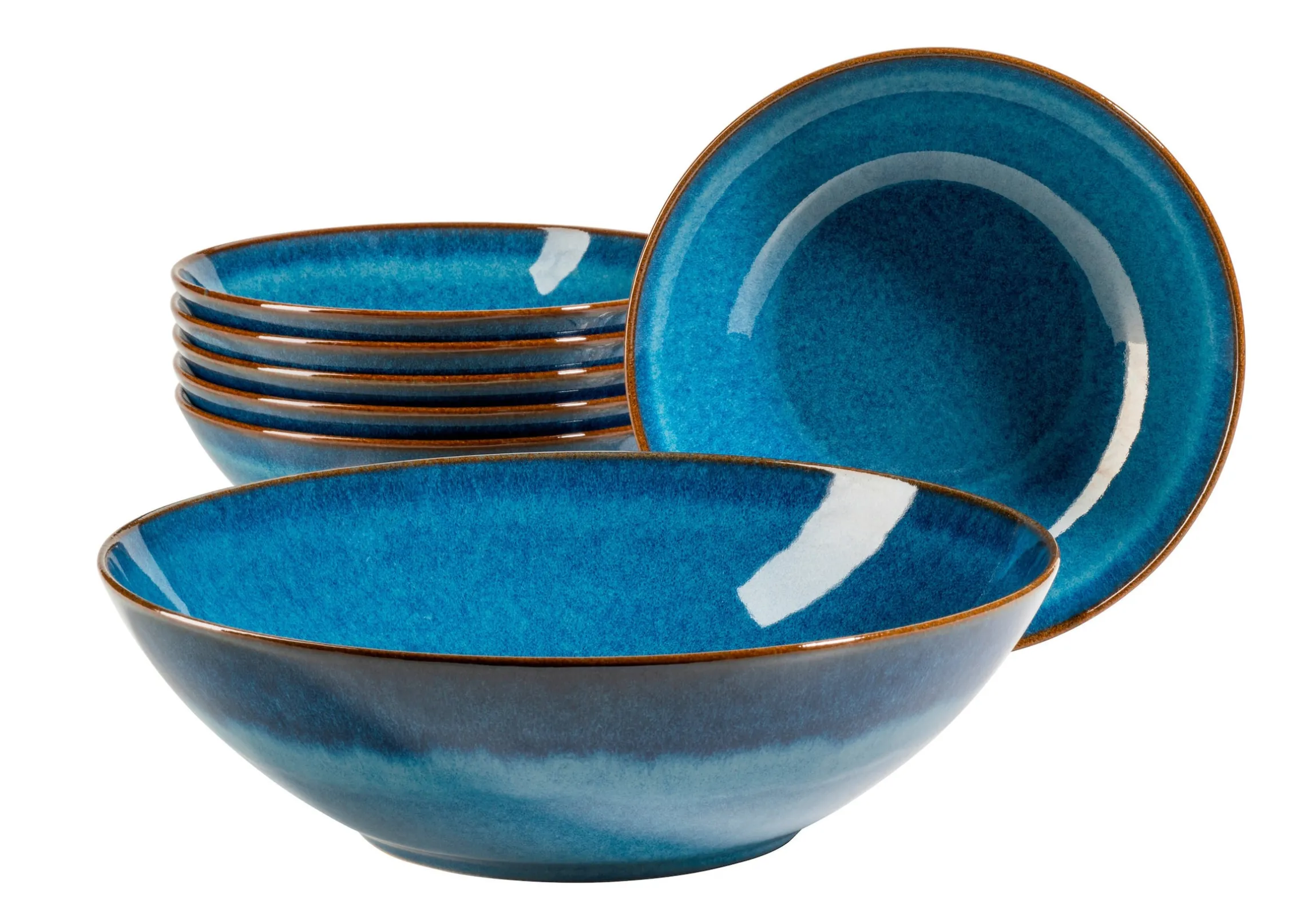 Salatschüssel-Set, Keramik OSSIA