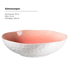 Salatschüssel-Set, Steinzeug Frozen Berry