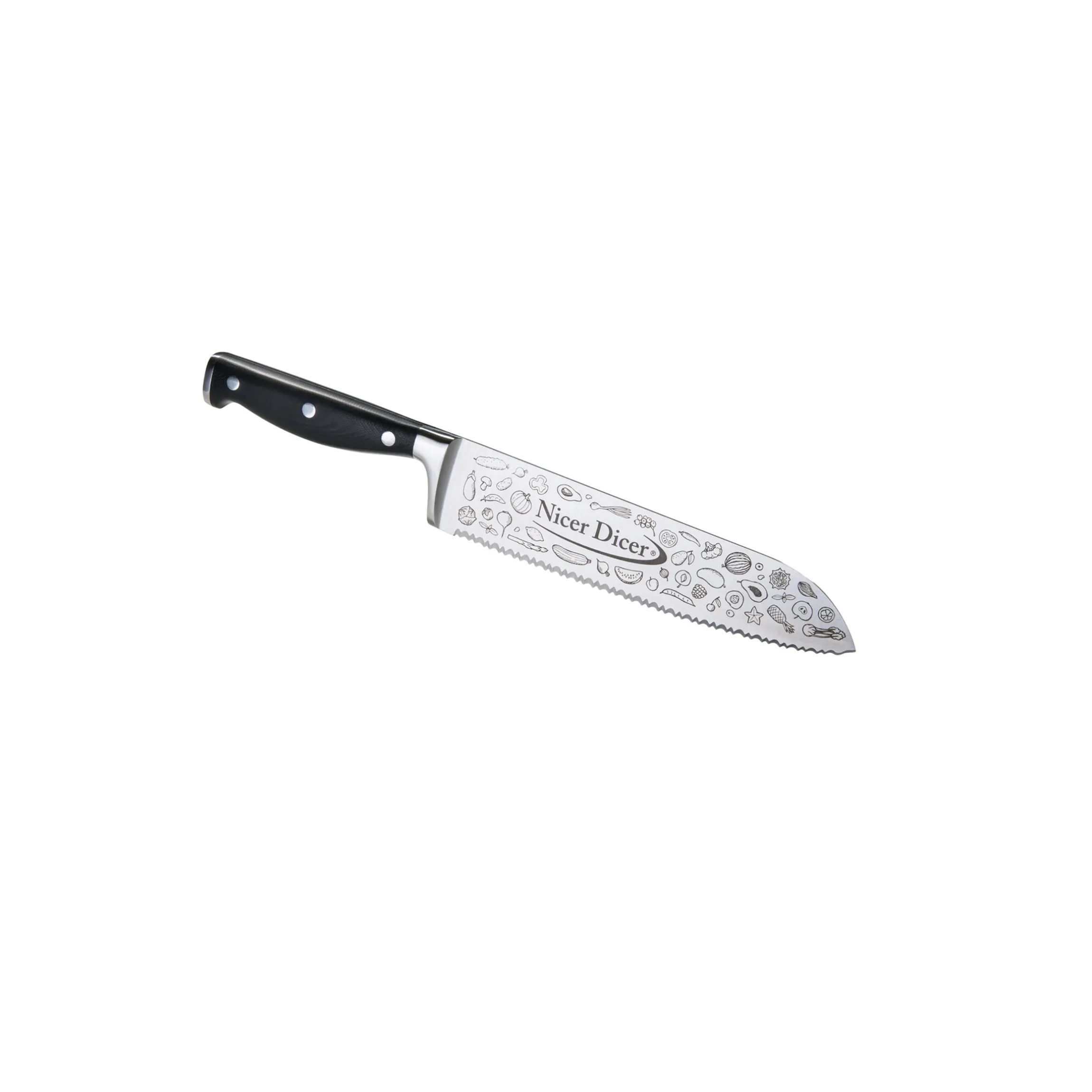 Santoku-Messer-Set, 2-teilig