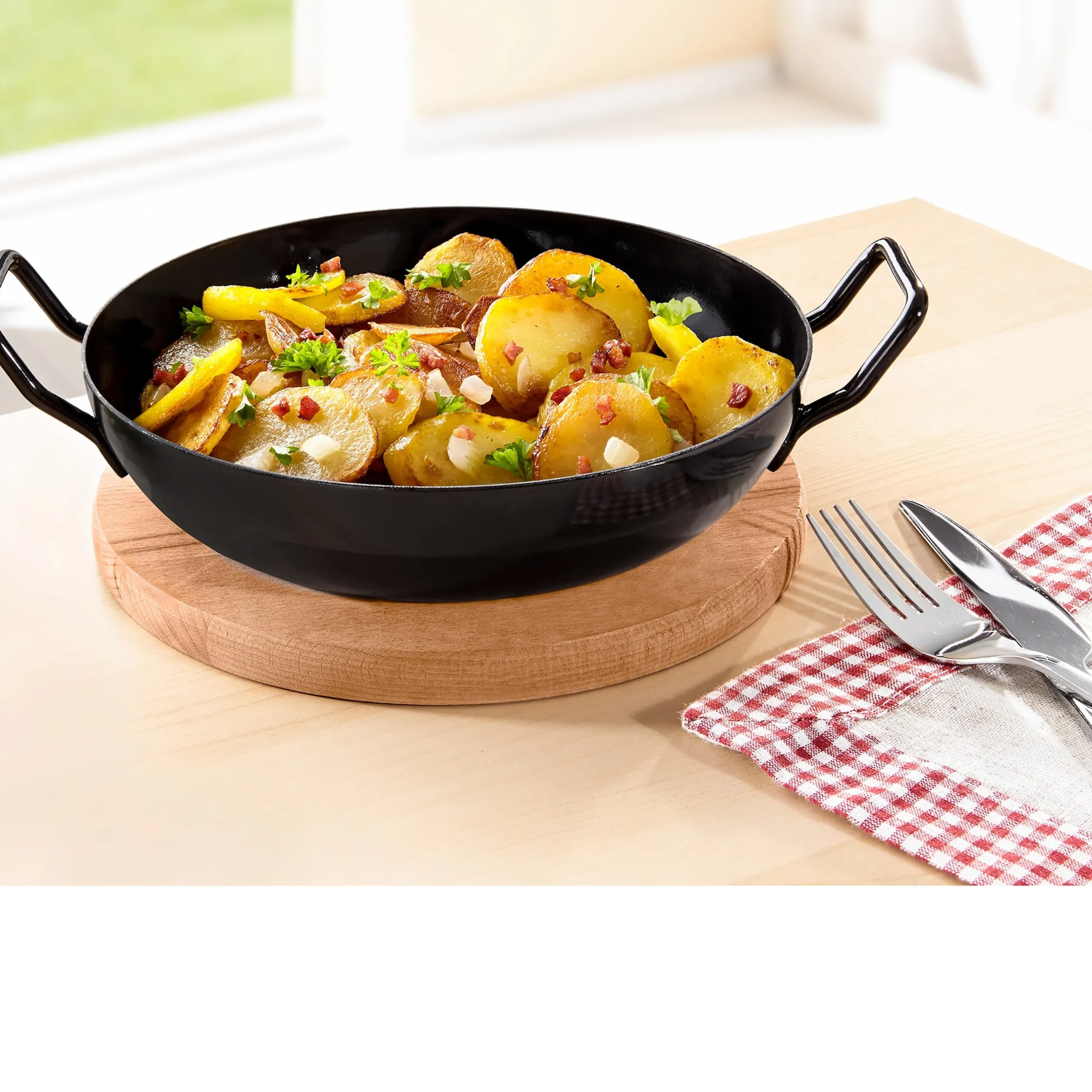 Schlemmer-Pfanne, 2-teilig Ø24 cm