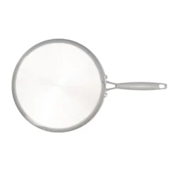 Schmorpfanne mit Wabenstruktur, Edelstahl, 26 cm