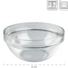Schüssel 17 cm 6-er Set EMPILABLE