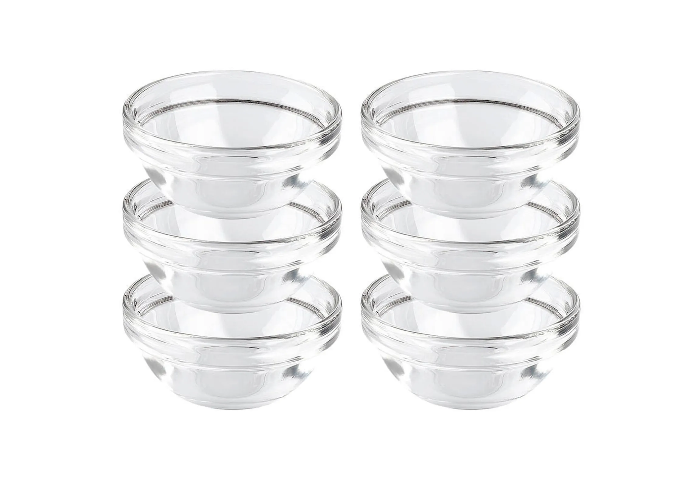 Schüssel 7,5 cm 6-er Set EMPILABLE