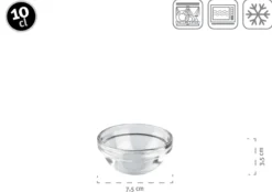 Schüssel 7,5 cm 6-er Set EMPILABLE