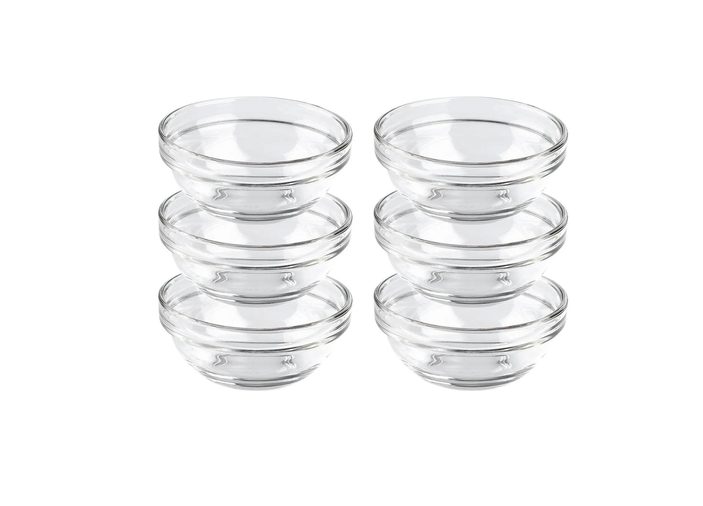 Schüssel 10,5 cm 6-er Set EMPILABLE