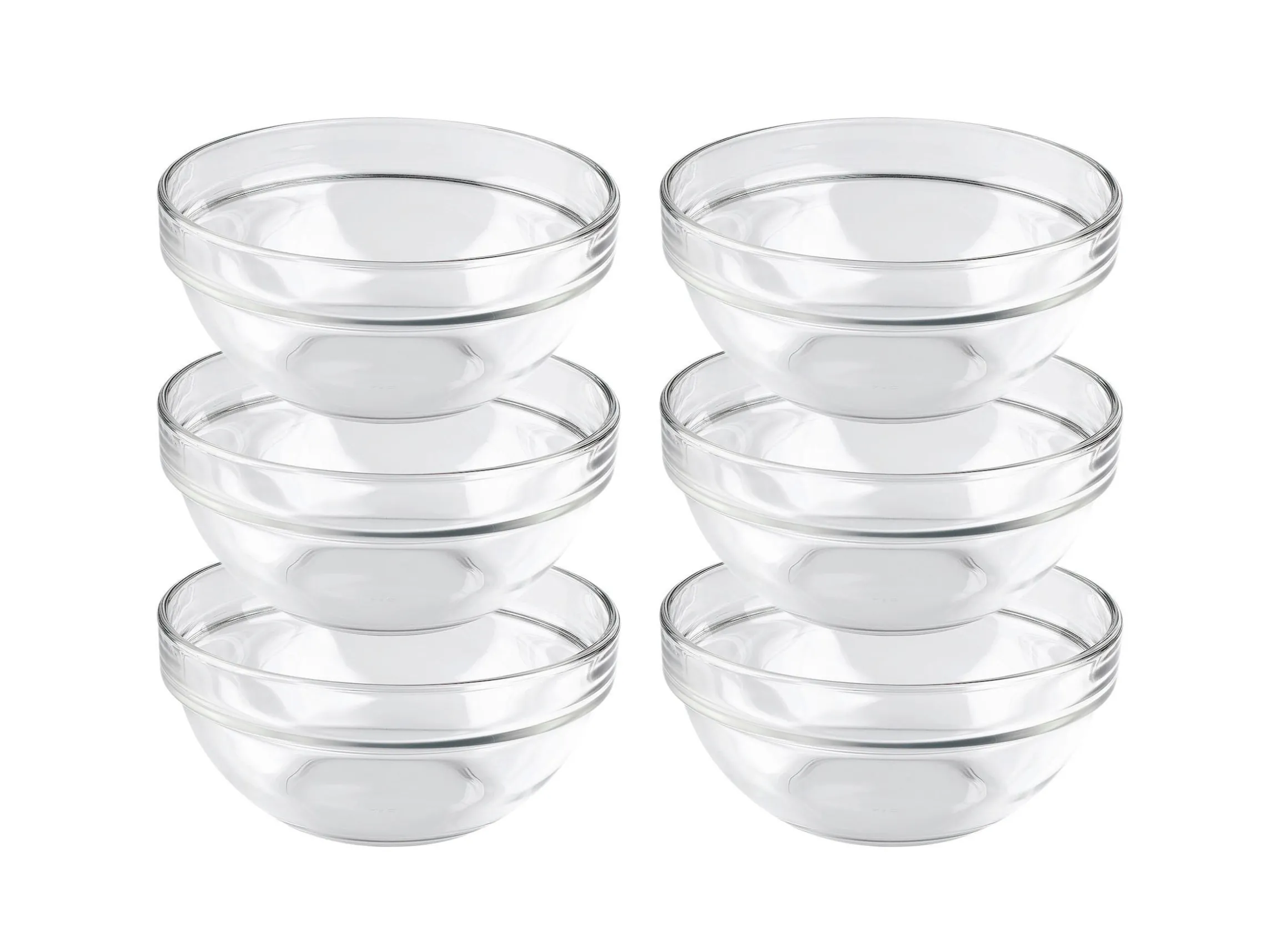 Schüssel 14 cm 6-er Set EMPILABLE