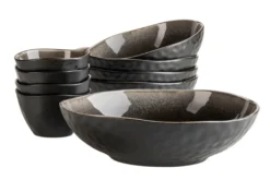 Schüssel-Set, Keramik Niara Organic 9 x Schüssel