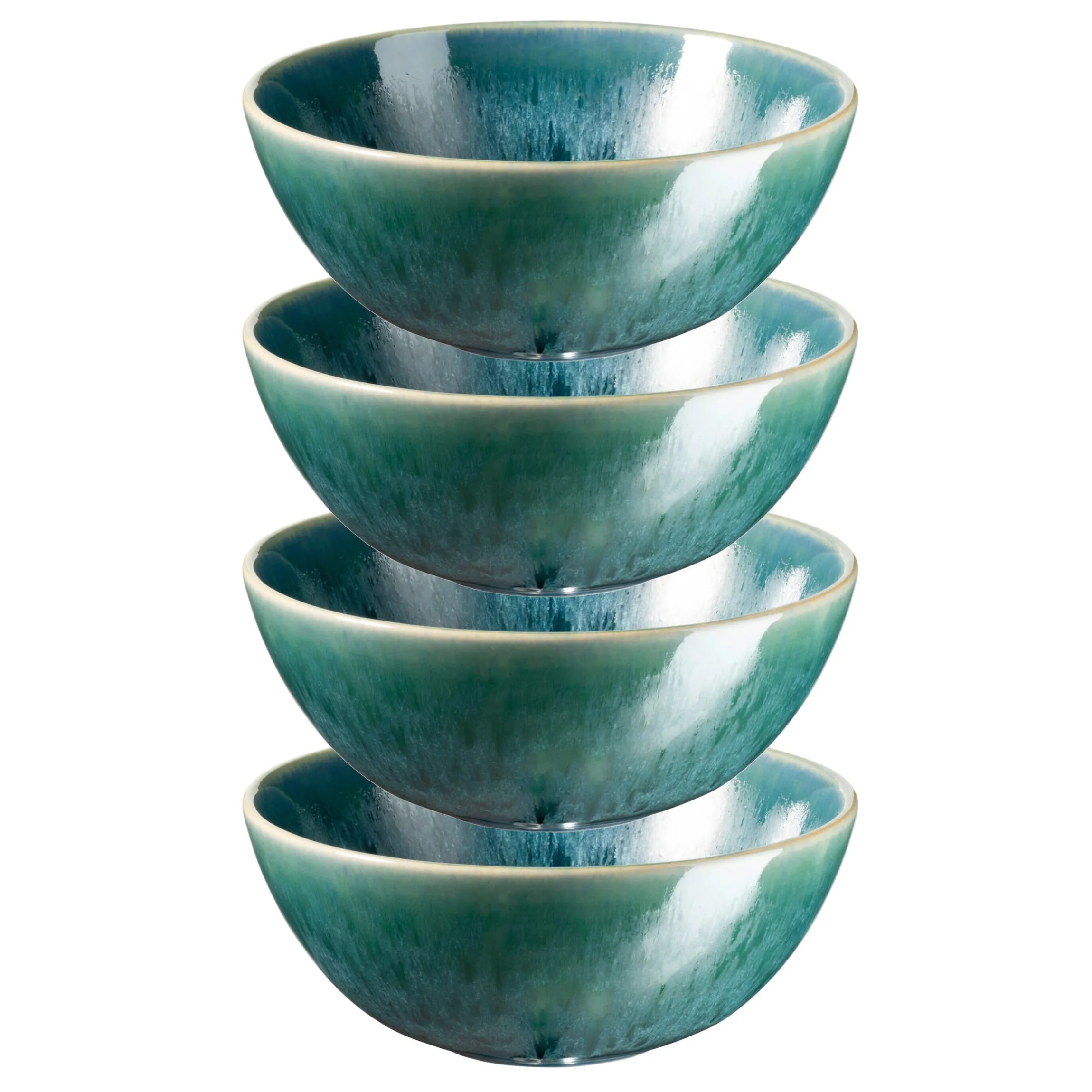 Schüssel-Set, Steinzeug Carellia Blau