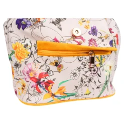 Set Rucksack & Geldbeutel „Flower“, 2-teilig gelb
