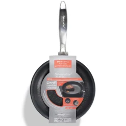 SILVERSTAR Edelstahlpfanne Bratpfanne 20 cm | ohne Deckel