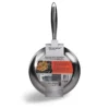 SILVERSTAR Edelstahlpfanne Bratpfanne 24 cm | ohne Deckel