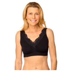Soft-BH mit Spitze „Elegant“ schwarz