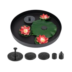 Solar-Brunnen-Set, 3-teilig