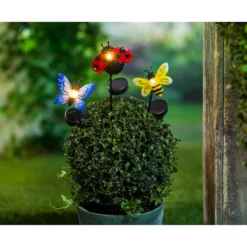 Solar-Gartenstecker Biene