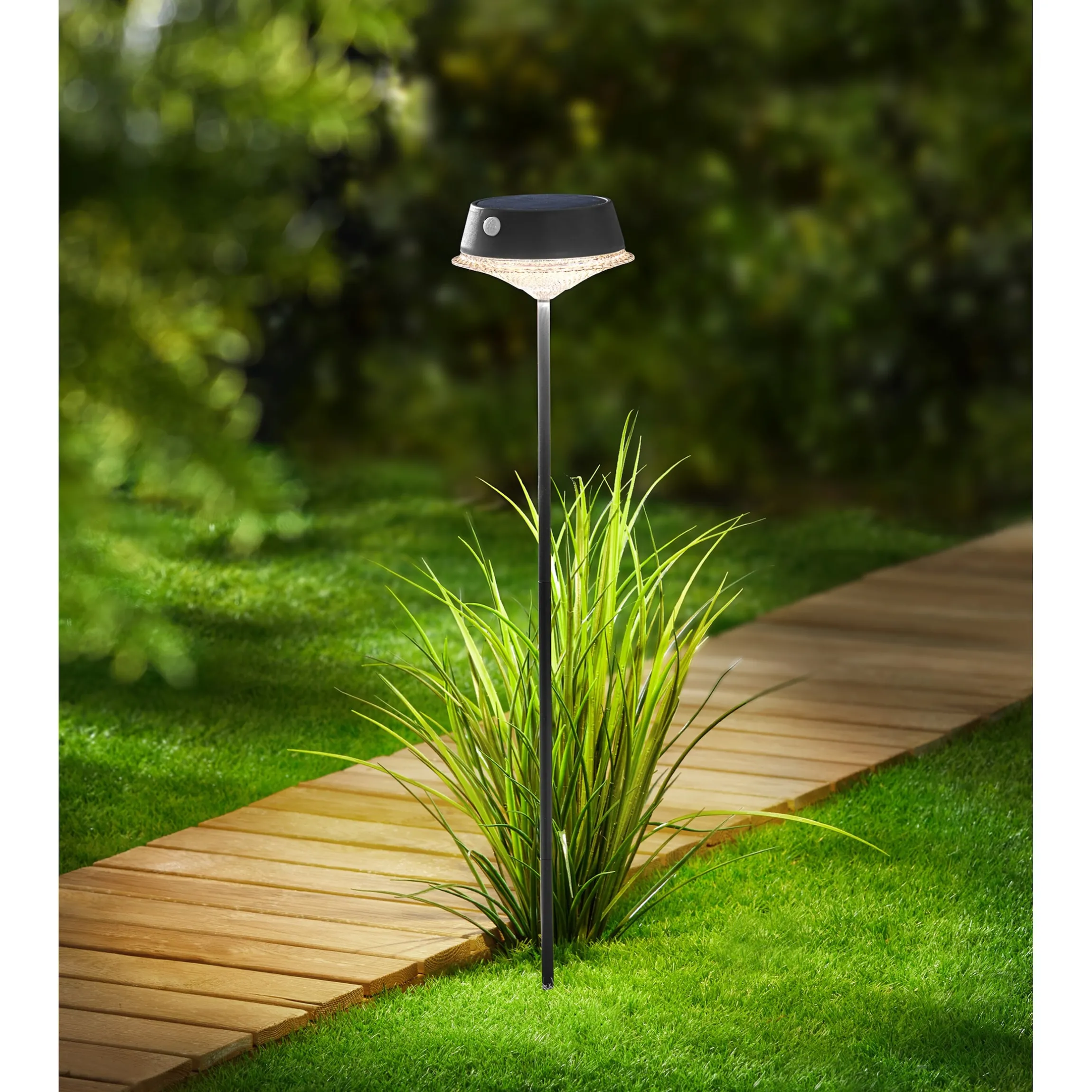 Solar-Gartenstecker mit Bewegungssensor