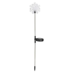 Solar-Gartenstecker „Schneeflocke“