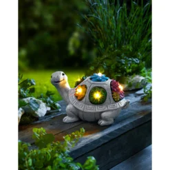 Solar-LED-Dekofigur-Schildkröte „Marie“