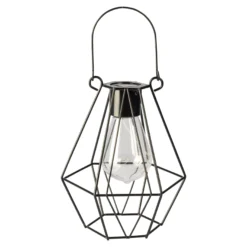Solar-LED-Dekoleuchte „Eckig“