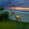 Solar-LED-Fischreiher, 1 Stück