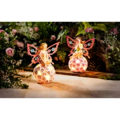 Solar-LED-Gartenfigur "Waldelfe" Liora