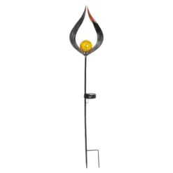 Solar-LED-Gartenstecker Feuer