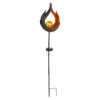 Solar-LED-Gartenstecker Flamme