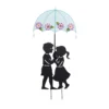 Solar-LED-Gartenstecker Silhouette "Kinder"