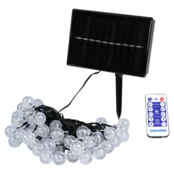 Solar-LED-Lichterkette, 187 cm