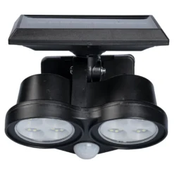 Solar-LED-Sicherheitsstrahler „2 in1“