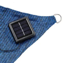 Solar-LED-Sonnensegel UV 50 mit 100 LEDs 4eckig