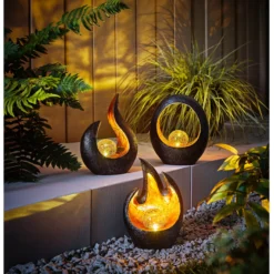 Solarleuchte Flamme
