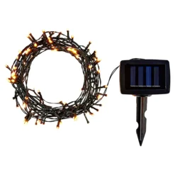 Solar-Lichterkette warmweiß