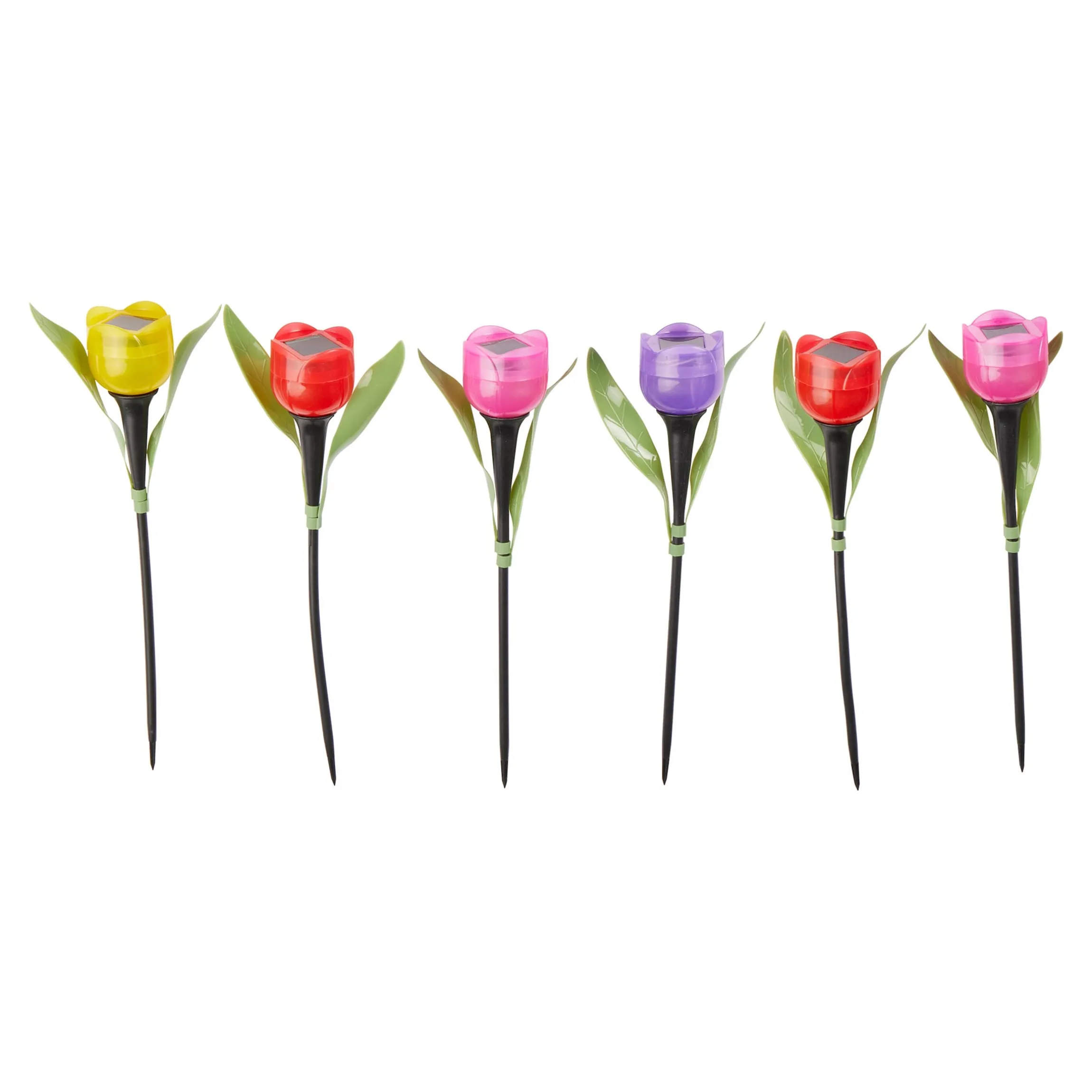 Solar-Tulpen "Kunterbunt", 6 Stück