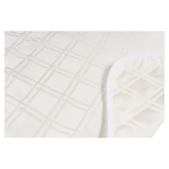 Speiseschürze creme (kariert)