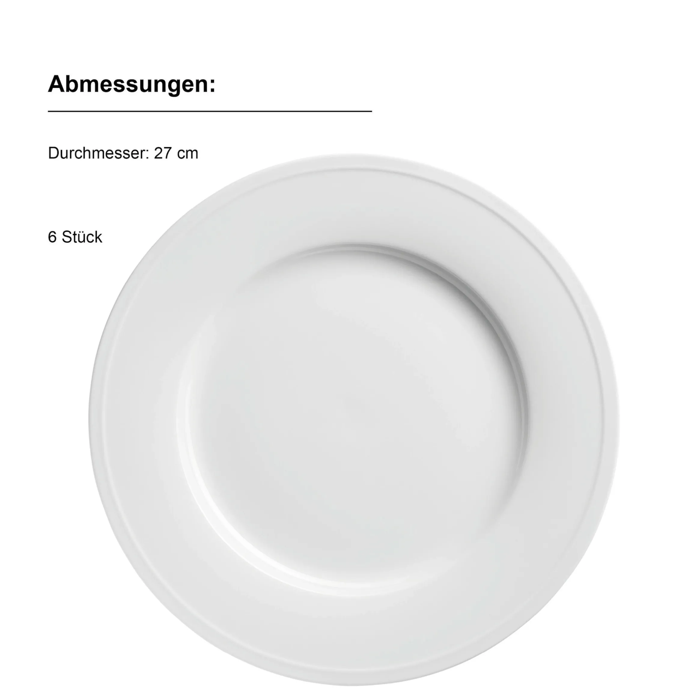 Speiseteller Set, Porzellan Arlona