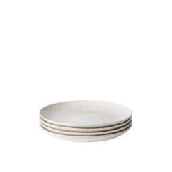 Speiseteller-Set, Steinzeug Alpenwiese Creme