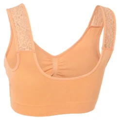 Spitzen-Soft-BH apricot