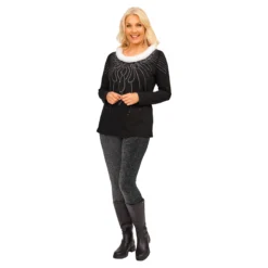 Steg-Leggings „Schimmer“