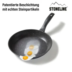 STONELINE Bratpfanne 26 cm | mit Deckel