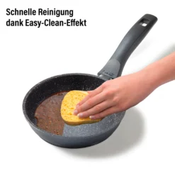 STONELINE Bratpfanne 16 cm | ohne Deckel - Schwarz