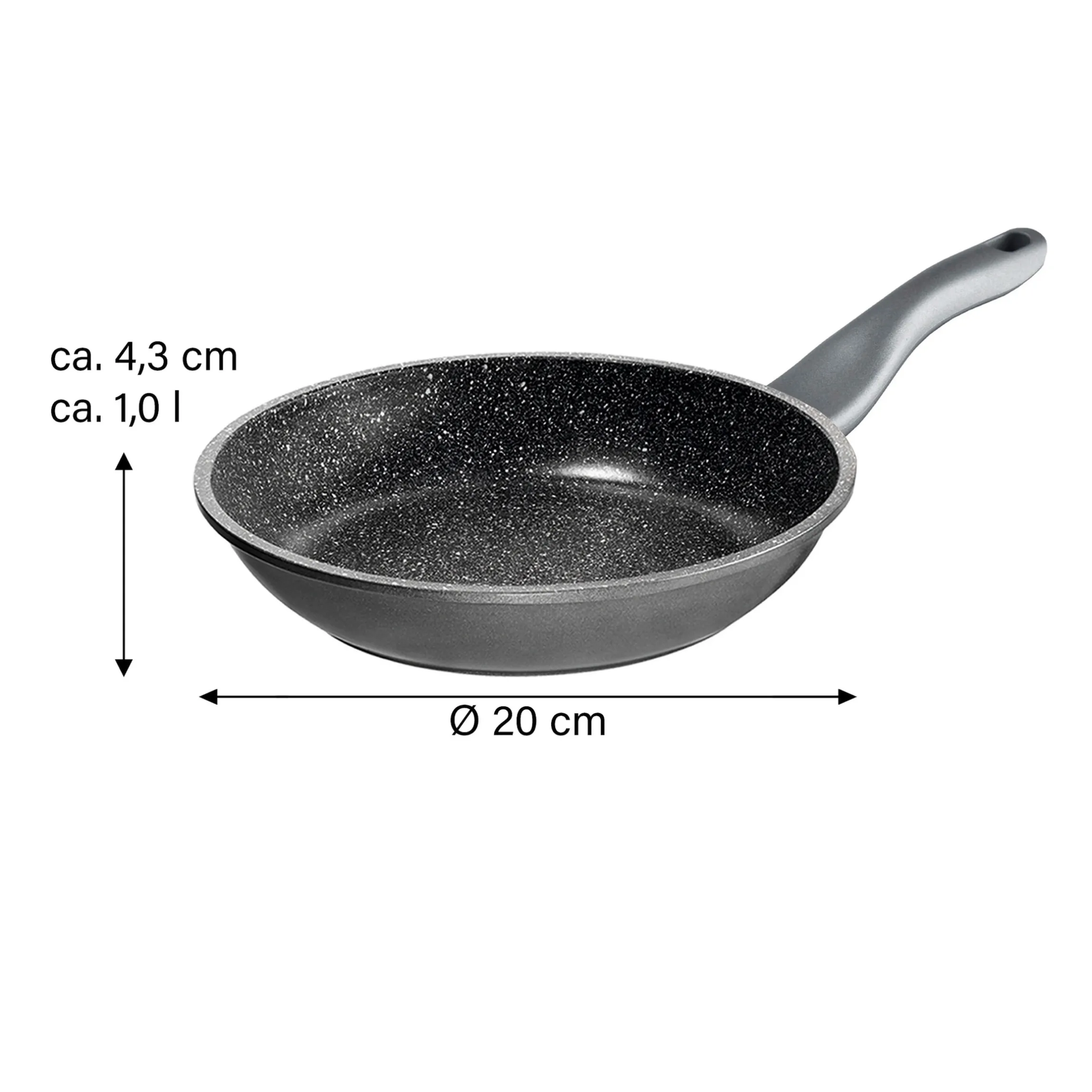 STONELINE Bratpfanne 20 cm | ohne Deckel