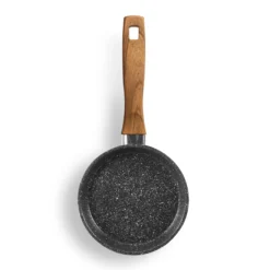 STONELINE Bratpfanne 14 cm | ohne Deckel - Holzoptik