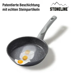 STONELINE Bratpfanne 18 cm | ohne Deckel - Grau