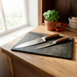 STONELINE Chefmesser 34 cm | 67 Lagen Damastmesser