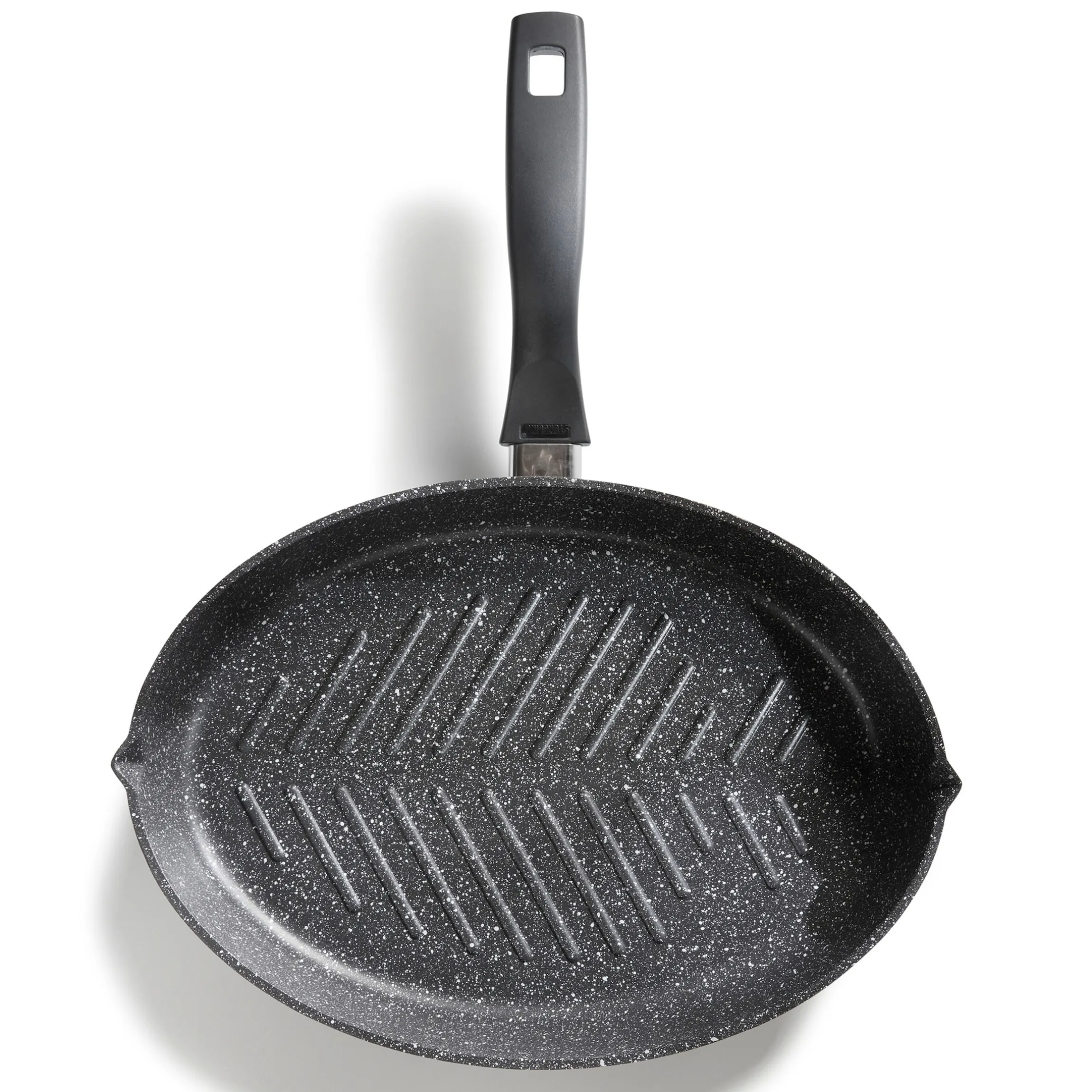STONELINE Fisch- und Schnitzelpfanne Oval 35x24 cm | mit Deckel