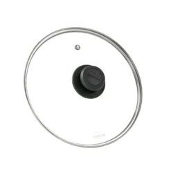 STONELINE Glasdeckel 24 cm | Schwarz