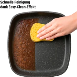STONELINE Grillpfanne 16 cm | ohne Deckel - Schwarz