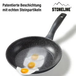 STONELINE Made in Germany Bratpfanne 24 cm | ohne Deckel