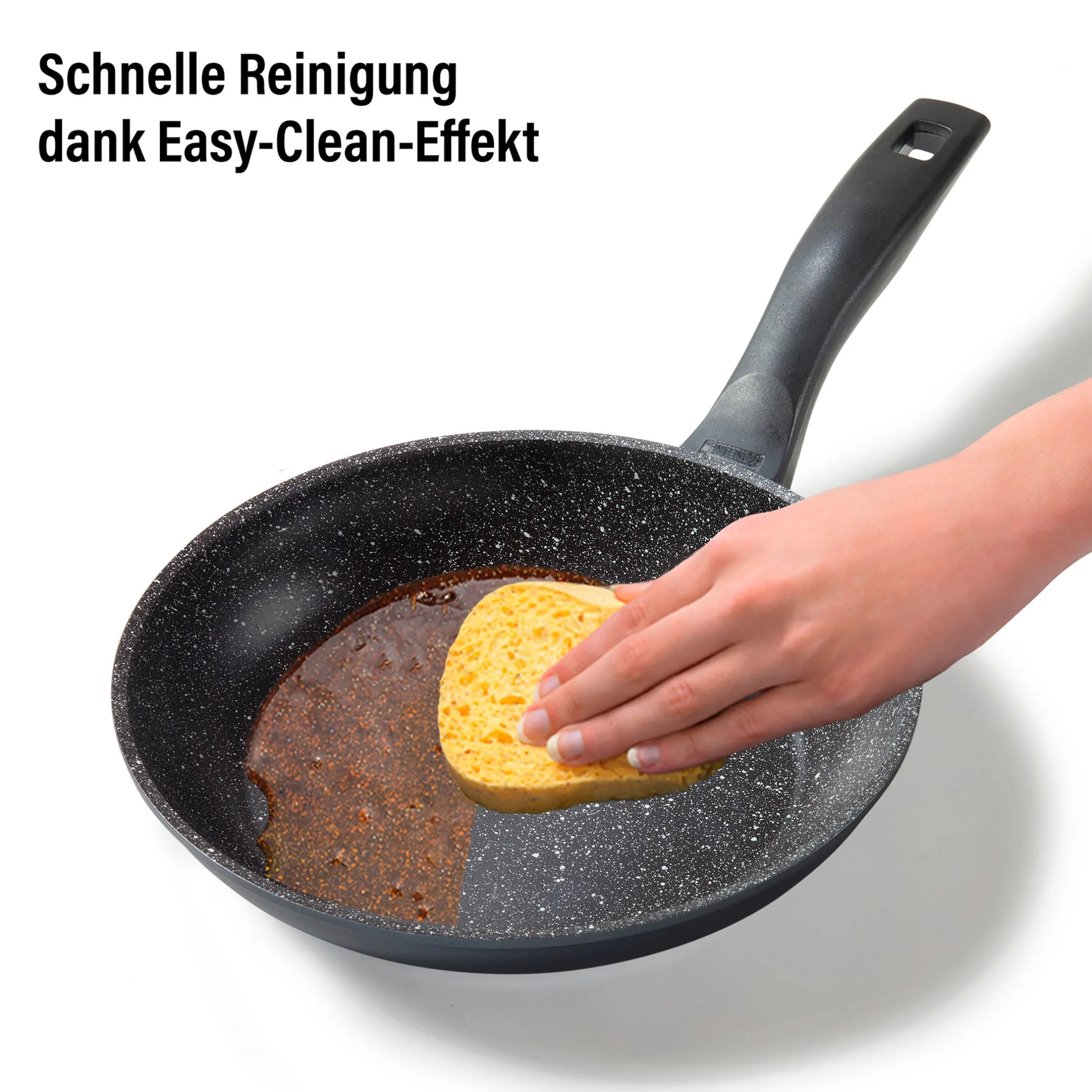 STONELINE Made in Germany Pfannen-Set 3-teilig 20/24/28 | ohne Deckel